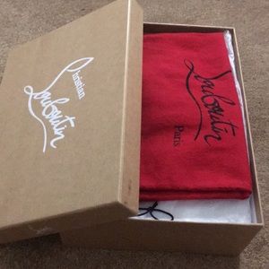 Christian Louboutin nude sandals